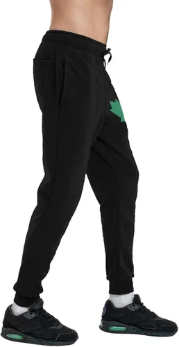 Vista 9 de Irish Flag Canada Maple Leaf Men's Casual Yoga Sweatpants Workout Athletic Elastic Waist Pants Outdoor Jogger Pants Black