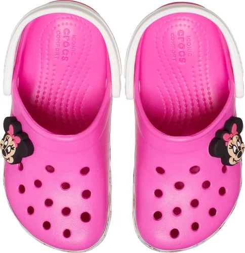 Vista 4 de Crocs Zuecos de Disney para niños Zapatos de Mickey Mouse y Minnie Mouse