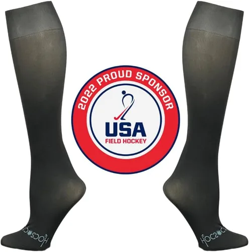 Vista 6 de Hocsocx Black Socks Performance Liner - Protección que absorbe la humedad para hockey sobre césped, hockey sobre hielo y fútbol