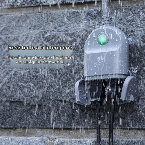 Vista 8 de Geeni Enchufe inteligente para exteriores Wi-Fi Duo 2 tomas resistentes al agua, compatibles con Alexa y Google Assistant Control remoto