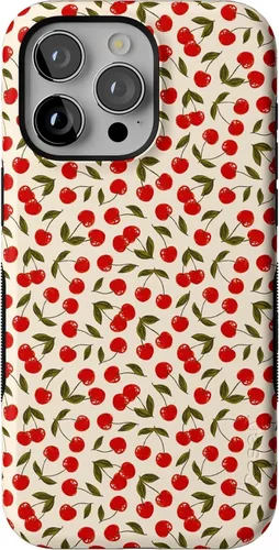 Vista 96 de Funda Casely para iPhone 15 Pro Max Todas las sonrisas Adhesivo de cara sonriente Compatible con MagSafe Diseño protector audaz