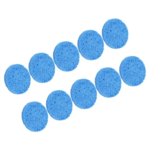Vista 3 de Esponjas para Maquillaje Esponja de eliminación de maquillaje, 10 piezas comprimidas de celulosa natural esponja facial Comprimir Esponja