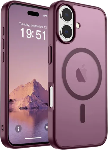 Vista 65 de SUPFINE Funda magnética para iPhone SE 2022 (3ª)/2020 (2ª), iPhone 8 (compatible con MagSafe) (protección contra caídas de grado militar), funda