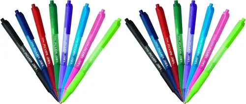 Vista 3 de BIC Soft Feel Fashion Bolígrafo retráctil mediano, surtido, paquete de 12