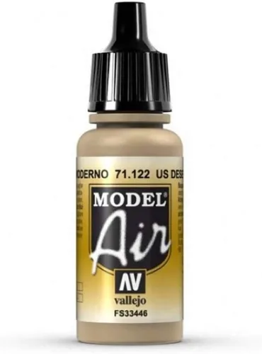 Vista 42 de Vallejo Pintura marrón tanque, 0.6 fl oz