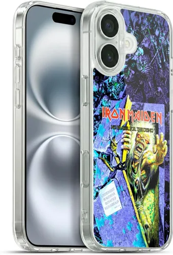 Vista 91 de Head Case Designs Funda de gel suave con licencia oficial de Iron Maiden Brave New World, compatible con Apple iPhone 7 Plus/iPhone 8 Plus Nuevo