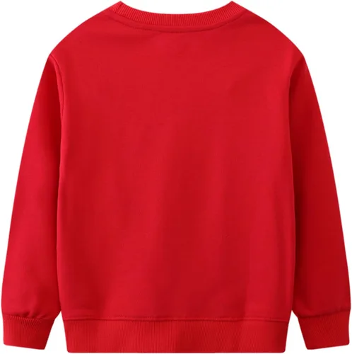 Vista 18 de Bumeex Sudaderas con cuello redondo para niños de 2 a 7 años