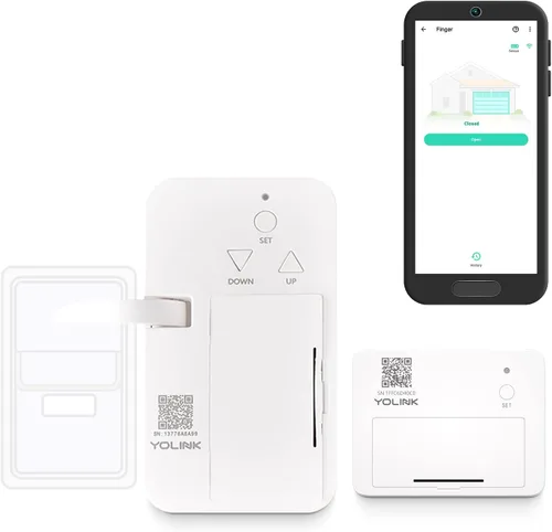 Vista 11 de YoLink Controlador de Puerta de Garaje - Control Remoto para Abridor de Puerta de Garaje Existente, Controlador de Operador de Puerta de Garaje