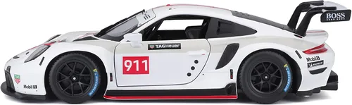 Vista 10 de Bburago Porsche 911 RSR GT - Coche coleccionable fundido a presión a escala 1:24