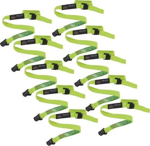Vista 10 de Ergodyne Squids 3155 Lanyard with Clamp End, Easily Attaches to Hard Hat, Tools or Small Valuables, Weight Capacity 2 lbs