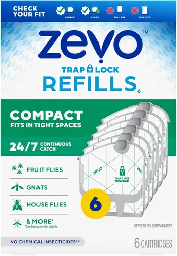 Vista 11 de Zevo Trampa compacta para insectos voladores para mosquitos y moscas