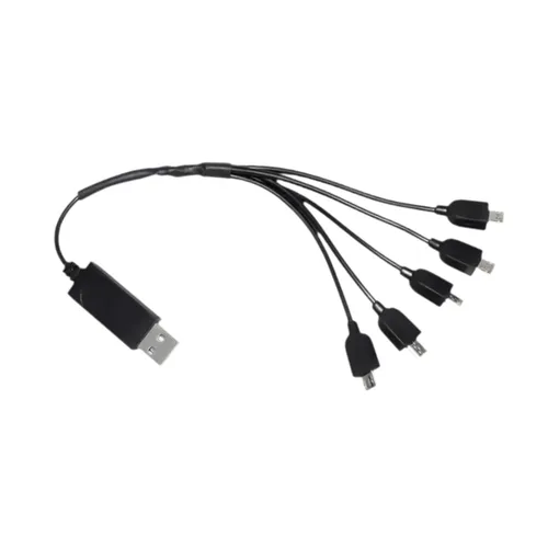 Vista 7 de Drone Cable de carga Quadcopter Parte Profesional Portátil Fuerte Cargador USB Cable Actualización para E88 E525 DIY Accesorio