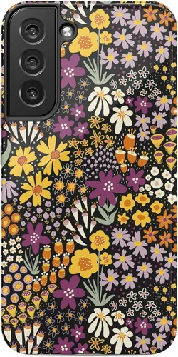 Vista 121 de Casely Funda para Galaxy S9 Postura de cadáver Yoga de esqueleto Diseño protector delgado esencial de doble capa