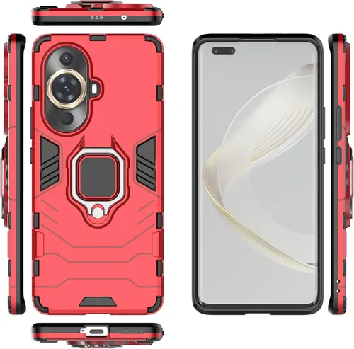 Vista 33 de Funda para Xiaomi Redmi Note 12S 4G Caso,Soporte de montaje magnético para coche Funda Shell para Xiaomi Redmi Note 12S 4G Caso Azul
