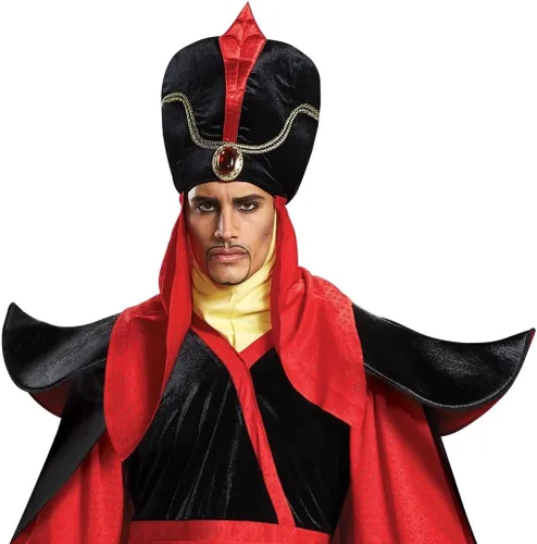 Vista 4 de Jafar Adult Costume, Official Alladin Costume Outfit and Headpiece