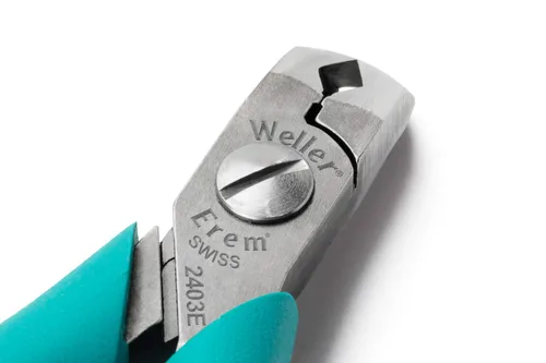 Vista 3 de Erem Weller Erem 2403E - Pinza oblicua, borde de descarga completa, asas egronómicas