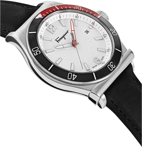 Vista 3 de Ferragamo - Reloj suizo para hombre, colección 1898