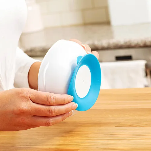 Vista 6 de Dr. Brown's Tazones de succión fuertes antideslizantes para bebés y niños pequeños, alimentación LED para bebés, paquete de 2, sin BPA, 4 meses