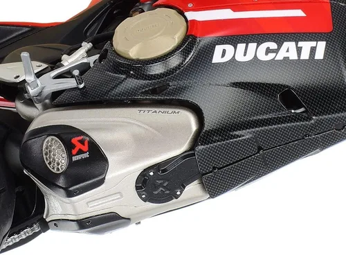 Vista 13 de Tamiya 14140 Ducati Superleggera V4 1:12 Kit de modelo detallado fiel al original de plástico Kit de construcción DIY montaje sin pintar multicolor