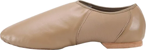 Vista 5 de ARCLIBER Zapato de jazz de cuero para niñas y niños (niños grandesniños pequeñosniños)