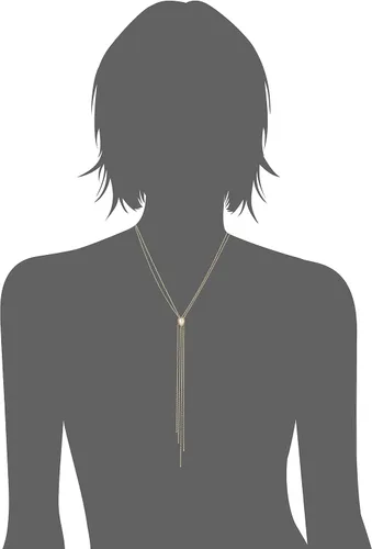 Vista 2 de Jules Smith Dawson Lariat Collar en forma de Y, 19" + extensor de 4", Resina