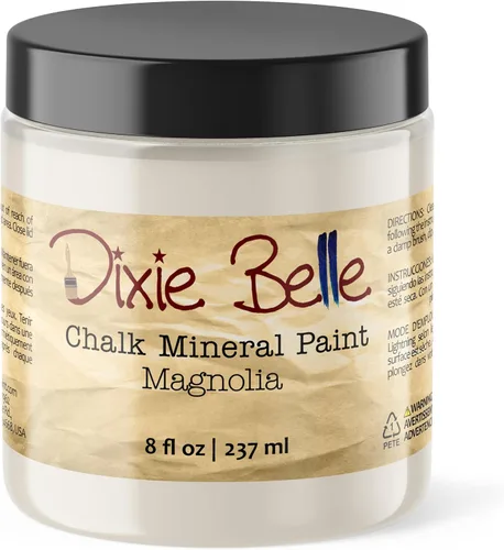 Vista 109 de Pintura para muebles con acabado de tiza Dixie Belle Paint Company - Amatista (4oz) - Pintura mineral de tiza chic púrpura profundo mate