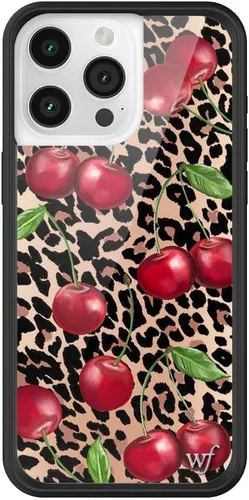 Vista 16 de Wildflower Cases - Funda Surf's Up, Compatible con Apple iPhone 15 Pro Max Moderno, Rojo, Morado, Floral, Verano, Playa - Parachoques Protector