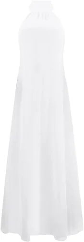 Vista 3 de Women's Casual Fashion Long Sexy Backless Sleeveless Patchwork Dress