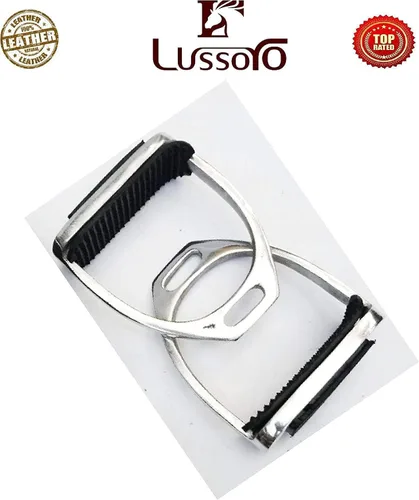 Vista 3 de Kit de inicio de silla de montar a caballo Lussoro de cuero inglés para equitación, set de regalo, silla de salto inglés, pack de 7 piezas