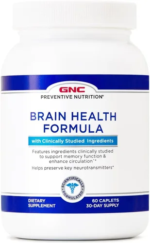 Vista 3 de GNC Preventive Nutrition Fórmula de salud cerebral, 60 cápsulas