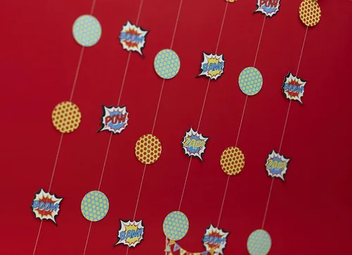 Vista 10 de Ginger Ray Pop Art Party - Tinas de papel para helados, paquete de 8