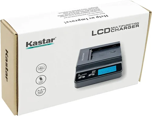 Vista 6 de Kastar Cargador rápido + 6 baterías de repuesto para Sony NP-F970 NP-F960 F970 F960 F975 DCR-VX2100 HDR-AX2000 FX1 FX7 FX1000 HVR-HD1000U V1U Z1P