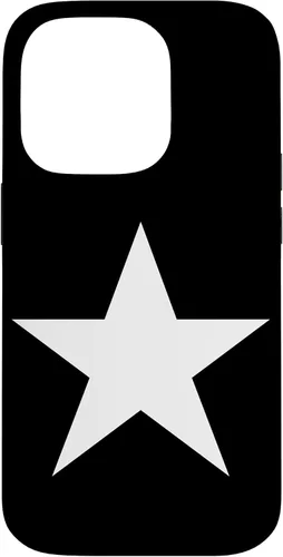 Vista 17 de Y2K Star On Front Black and White Mcbling Aesthetic 2000s Case for iPhone 17