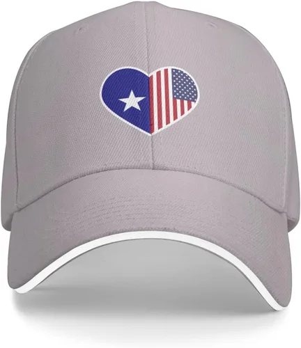 Vista 2 de I Love America and Bonnie Blue Flag Baseball Cap for Men Women Adjustable Funny Dad Hat