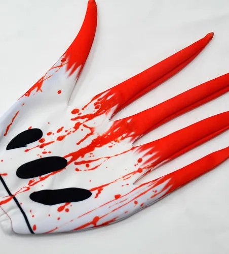 Vista 6 de Disfraz de gato de dibujos animados para niños, overol de Halloween de monstruo de terror para cosplay