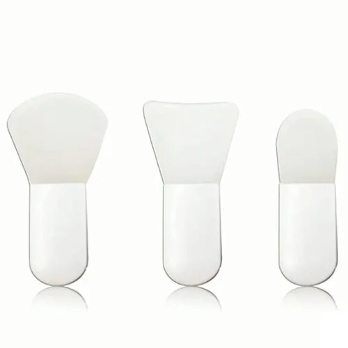 Vista 9 de Pinceles aplicadores de máscara facial, mini espátula de maquillaje, herramientas de belleza portátiles para barro facial, máscara cosmética