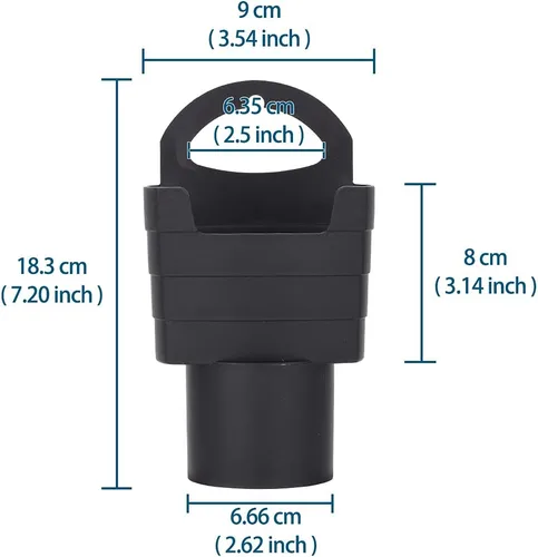 Vista 2 de Paquete de 2 portavasos para papas fritas para coche, multiusos, para comida rápida, soporte para tazas de almacenamiento de coche