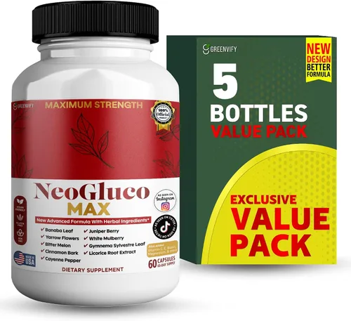 Vista 9 de NeoGraco MAX Suplemento de máxima fuerza con hoja de banaba, melón amargo, mezcla de hierbas, 60 cápsulas vegetales, suministro para 30 días (2)