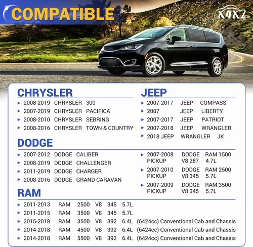 Vista 2 de X4XZ 310-215 Bomba de detección de fugas del sistema de emisiones EVAP evaporativo para Chrysler 200 300 Town & Country Dodge Charger Challenger RAM