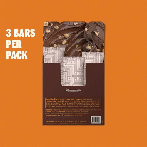 Vista 3 de TCHO Hazel Nuts! Oat-Milk Chocolate Bars (3 pack) Plant Based, Organic & Fair Trade Non GMO, Non-Dairy, Vegan, Soy Free (2.1oz each)