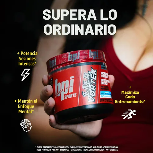 Vista 5 de BPI Sports 1.M.R Ultra Concentrado polvo para antes del ejercicio, 4.9 oz., Azul Raz, 1, 1