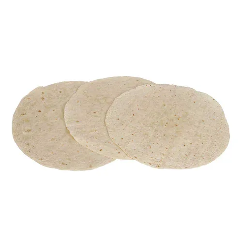 Vista 2 de Mission Foods Tortilla de harina prensada con calor, 13 pulgadas, 12 por paquete, 12 paquetes por caja.