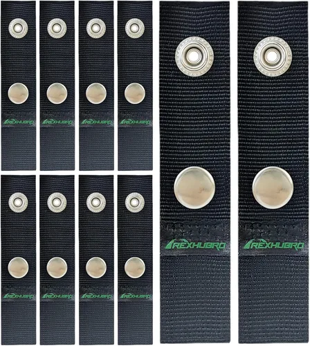 Vista 8 de Extensor de Broche para Cubierta de Barco - Extensor de Broche de Nylon Duradero para Correas de Barco Cubierta de Capó Lona Encogimiento 10PCS - 1