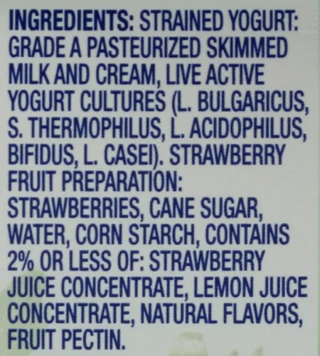 Vista 4 de Fage Total - Yogur griego, 2%, fresa, 5.3 onzas