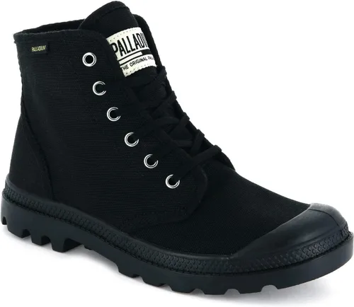 Vista 4 de Palladium Botas Chukka Pampa Hi Originale para hombre Negro/Negro