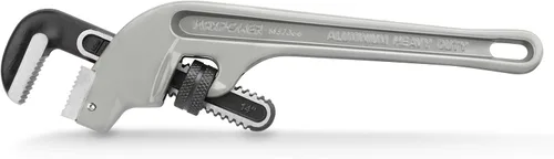 Vista 14 de MAXPOWER Llave de tubo de 10 pulgadas, llave de plomería ajustable de aluminio 40% más ligera