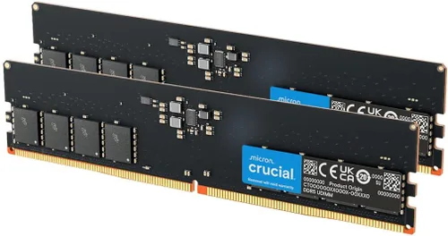 Vista 7 de Crucial RAM DDR5 de 8GB, 5600MHz (o 5200MHz o 4800MHz) Memoria de Escritorio, UDIMM de 288 pines, compatible con Intel Core de 13ª generación y AMD