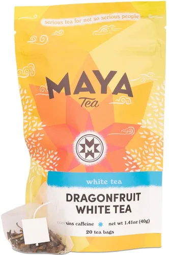 Vista 20 de Maya Tea Bolsas de té de hierbas Citrus Hibiscus, todo natural, sin cafeína, paquete de 20