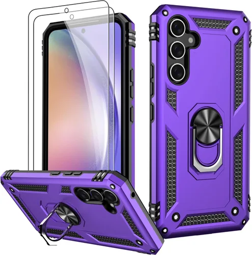 Vista 24 de LUMARKE Funda para Galaxy A51 4G con Protector de Pantalla, Pasa Prueba de Caída de 16 pies de Grado Militar, Cubierta Protectora para Teléfono