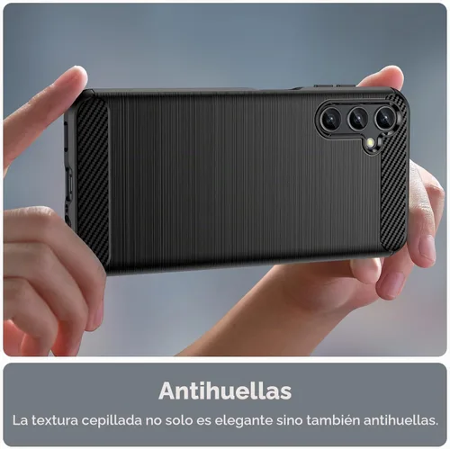 Vista 7 de Osophter Funda para Galaxy A14 5G, Samsung Galaxy A14 5G Funda con protector de pantalla de absorción de golpes Flexible TPU Caucho Protector